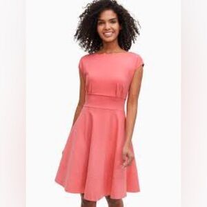 Kate Spade New York Ponte Fiorella fit-and-flare dress